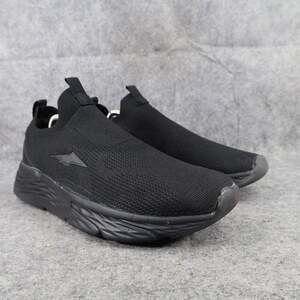 Avia Shoes Womens 11 Athletic Trainers Slip On Sneaker Comfort Active Black Knit